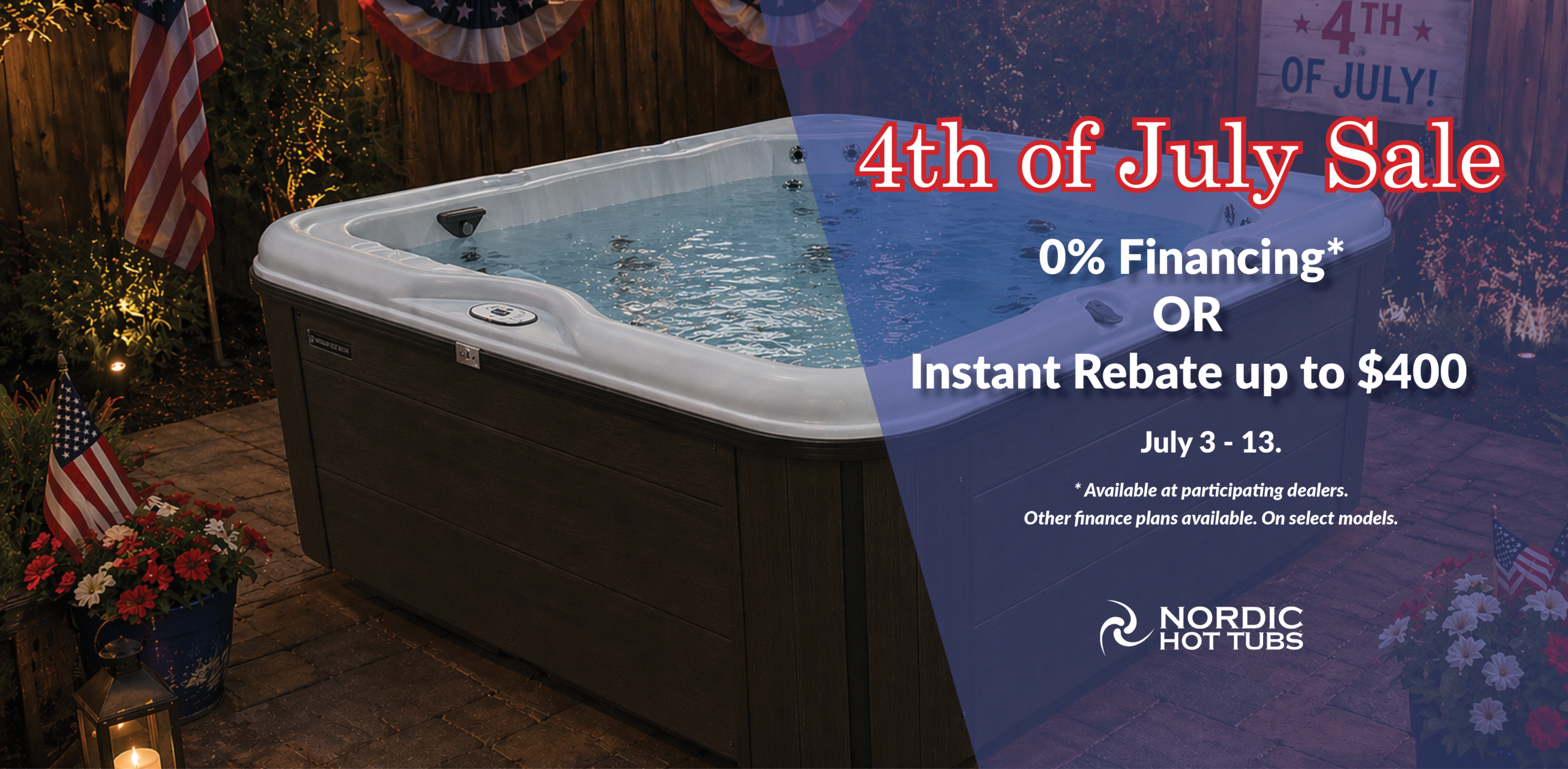 4th of July Promo (Facebook Cover)